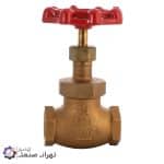 شیر سوزنی برنجی