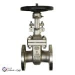 شیر فلکه کشویی استنلس استیل