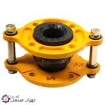 لرزه گیر مهاردار فلنج دار